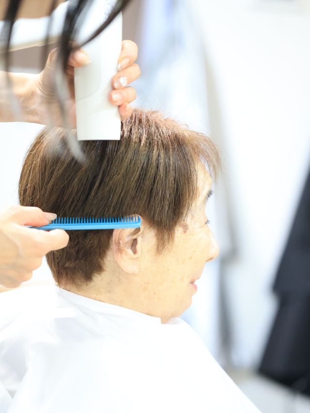 ブローの施術